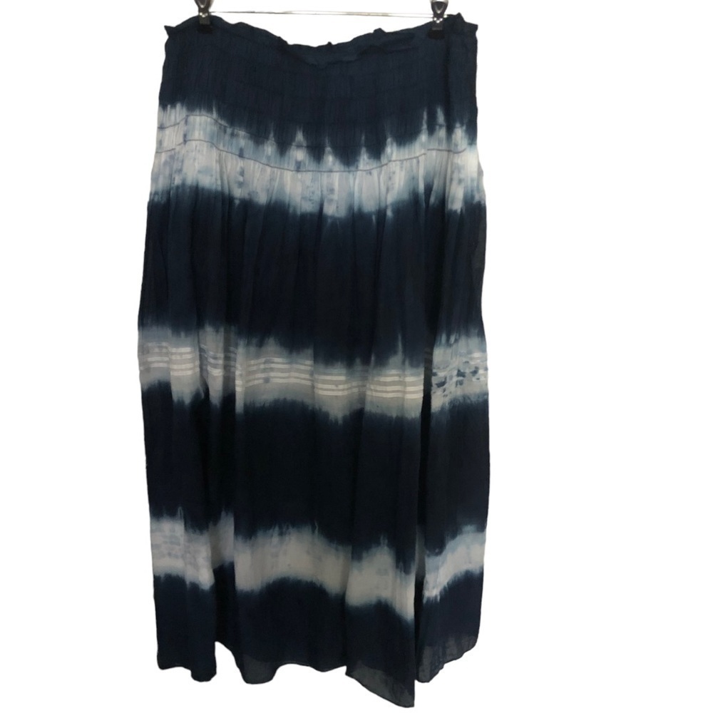 Johnny Was Amanda Bond Tie Dye tiered Skirt